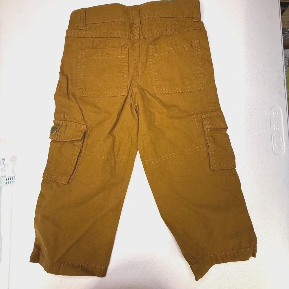 Gymboree Alpine Road Brown Lined Cargo‎ Pants Size 18-24M